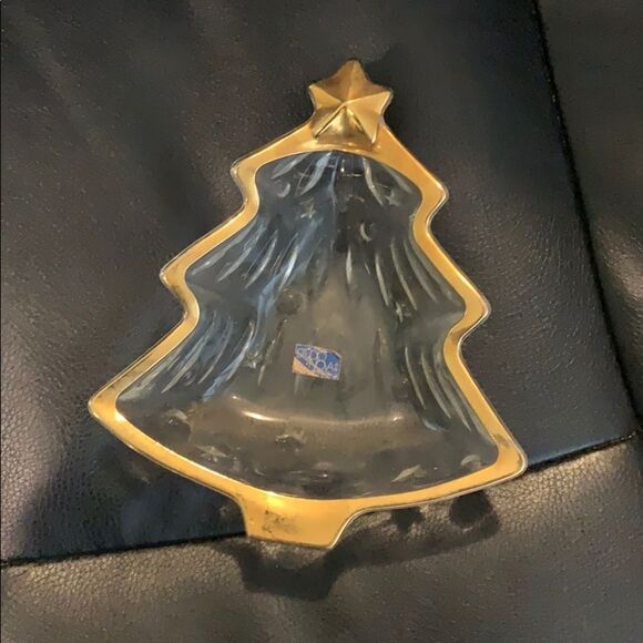 STUDIO NOVA Candy Dish glass CHRISTMAS‎ Tree CMK-B - Picture 2 of 4